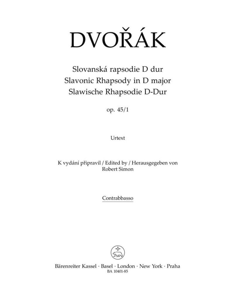 Slavonic Rhapsody in D maj op. 45/1